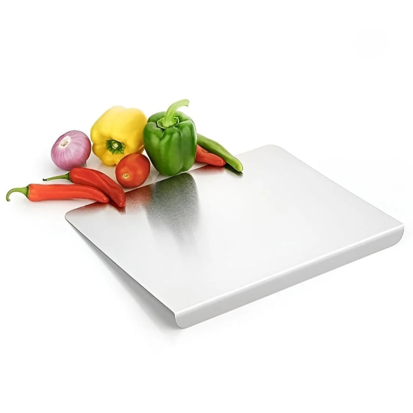 Decent Stainless Steel Chopping Board (35x31cm)