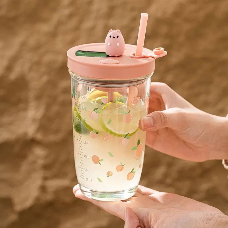 Decent Automatic Self Stirring Glass Mug